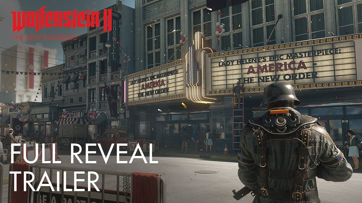 Wolfenstein II: The New Colossus video
