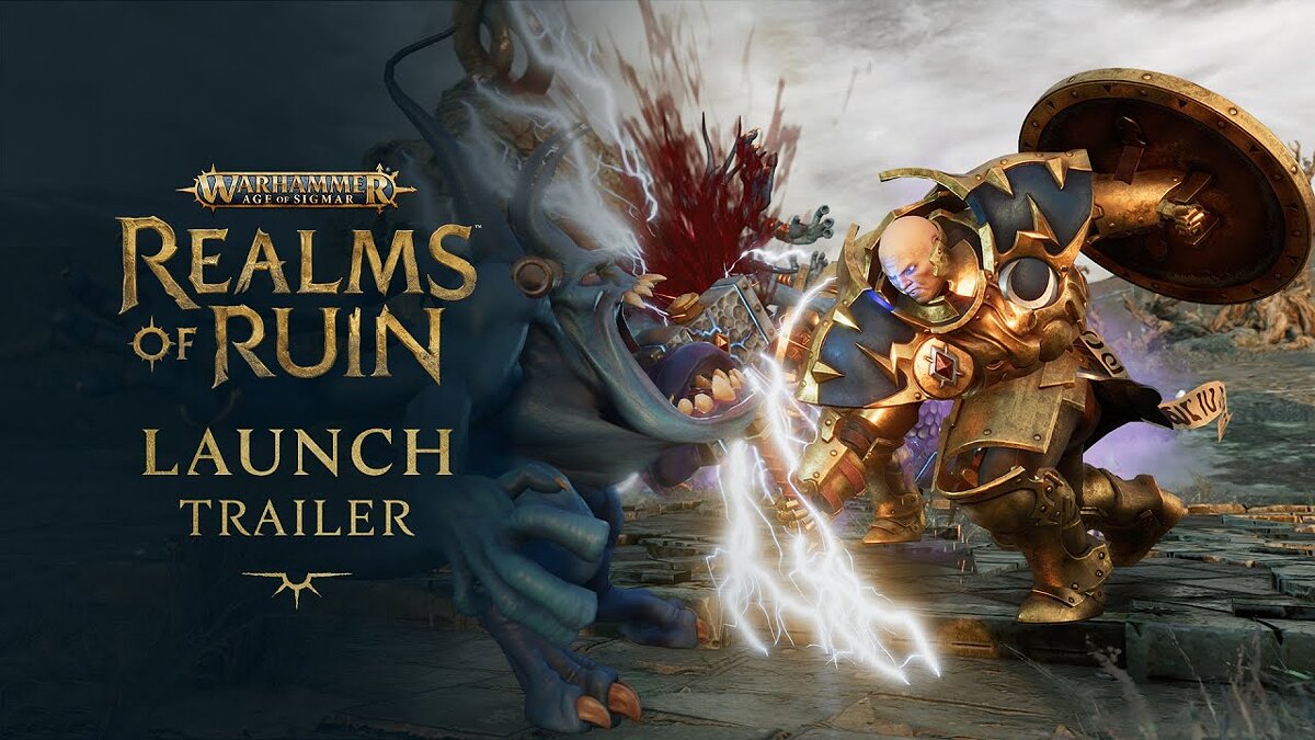  Warhammer Age of Sigmar: Realms of Ruin — релизный трейлер