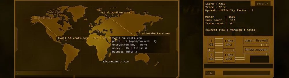 Capturas de Tela Hacker Evolution - total de 11 imagens do jogo