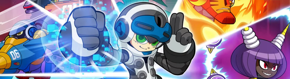 A Arte Mighty No. 9 - total de 27 artes do jogo