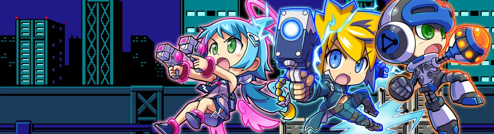 Mighty Gunvolt - All About the Game: trailer, system requirements, reviews and ratings, prices and discounts, guides and walkthrough, similar games 