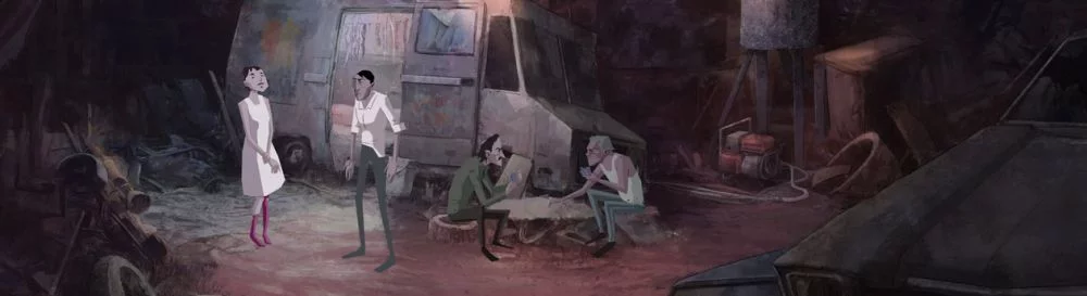 A Arte Dead Synchronicity: Tomorrow comes Today - total de 4 artes do jogo