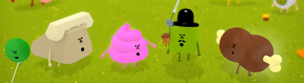 A Arte Wattam - total de 5 artes do jogo