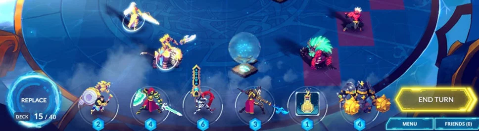 A Arte Duelyst - total de 6 artes do jogo