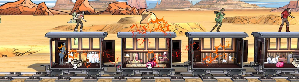 Colt Express - quel est ce jeu, bande-annonce, configuration requise, critiques et notes, prix et réductions, guides et solutions, jeux similaires 
