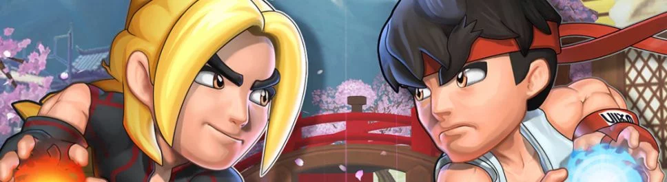 A Arte Puzzle Fighter - total de 2 artes do jogo
