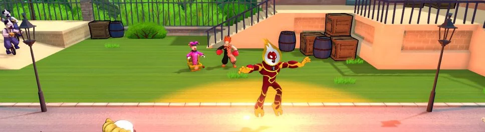 A Arte Ben 10 - total de 2 artes do jogo