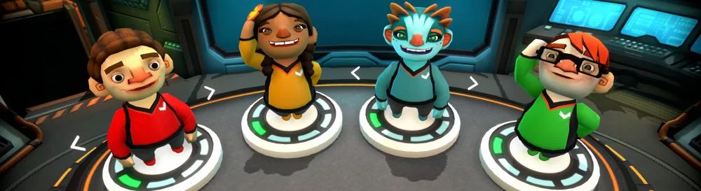 A Arte Catastronauts - total de 4 artes do jogo