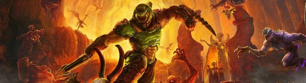 Doom Eternal - qué tipo de juego es, tráiler, requisitos del sistema, reseñas y calificaciones, precios y descuentos, guías y walkthrough, juegos similares 