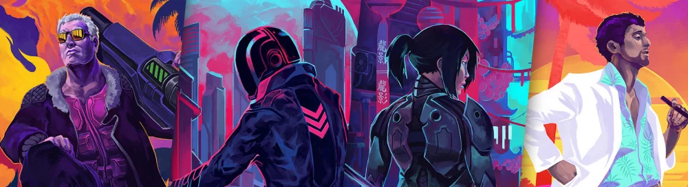 A Arte Hyper Jam - total de 4 artes do jogo