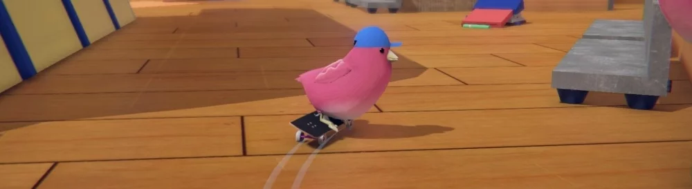 SkateBIRD - Was ist das für ein Spiel, Trailer, Systemanforderungen, Bewertungen und Rezensionen, Preise und Rabatte, Guides und Walkthroughs, ähnliche Spiele 