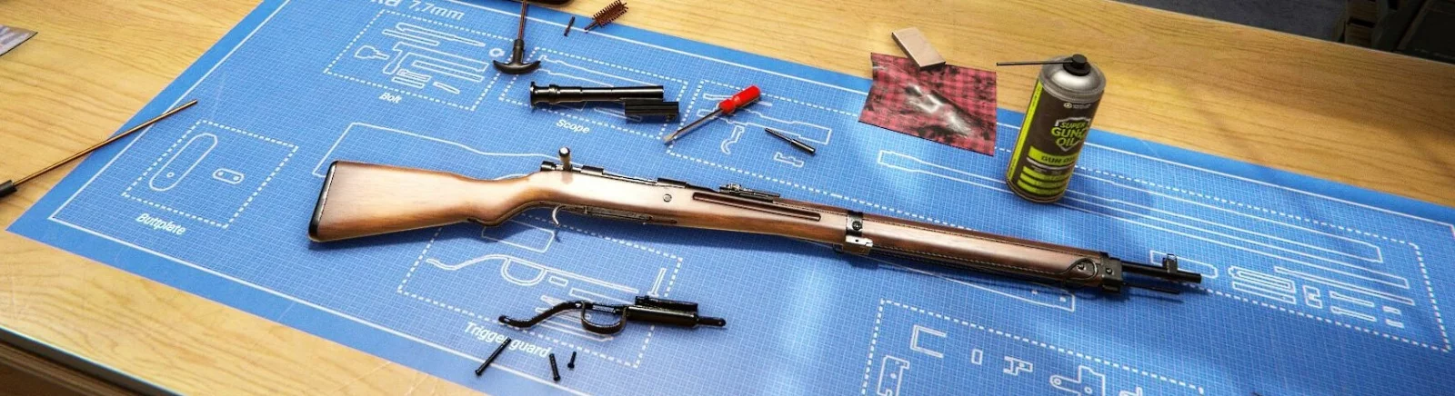Gunsmith Simulator - Was ist das für ein Spiel, Trailer, Systemanforderungen, Bewertungen und Rezensionen, Preise und Rabatte, Guides und Walkthroughs, ähnliche Spiele 