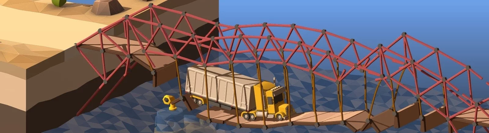 Poly Bridge 2 - All About the Game: trailer, system requirements, reviews and ratings, prices and discounts, guides and walkthrough, similar games 