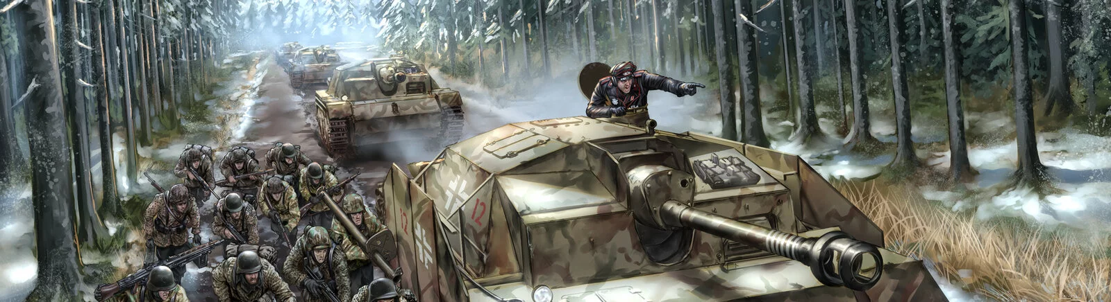 Ardennes Offensive - apa permainan ini, trailer, persyaratan sistem, ulasan dan penilaian, harga dan diskon, panduan dan penyelesaian, permainan serupa 