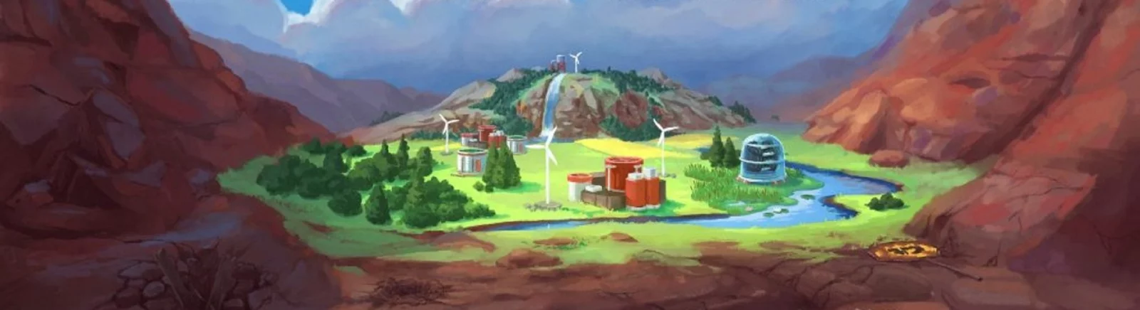 Terra Nil - qué tipo de juego es, tráiler, requisitos del sistema, reseñas y calificaciones, precios y descuentos, guías y walkthrough, juegos similares 