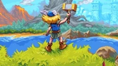 Tiny Thor - jeu du genre Vue latérale