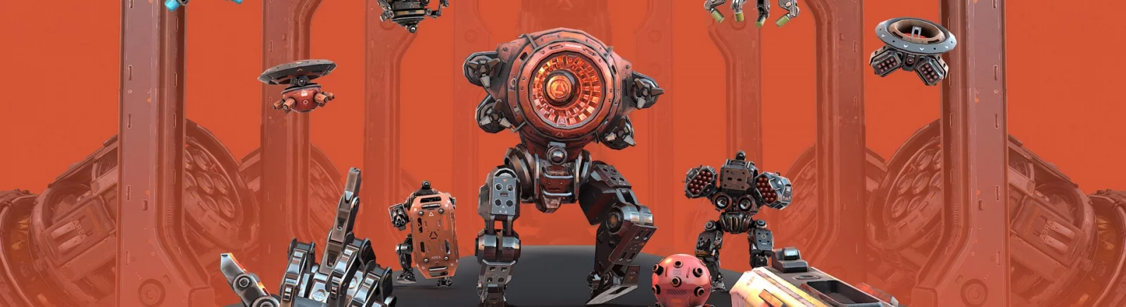 A Arte OVERGUN - total de 4 artes do jogo