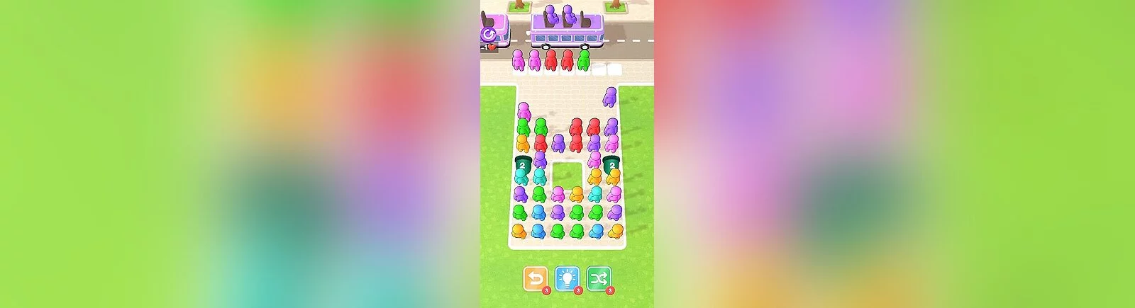 Bus Jam Sort - All About the Game: trailer, system requirements, reviews and ratings, prices and discounts, guides and walkthrough, similar games 