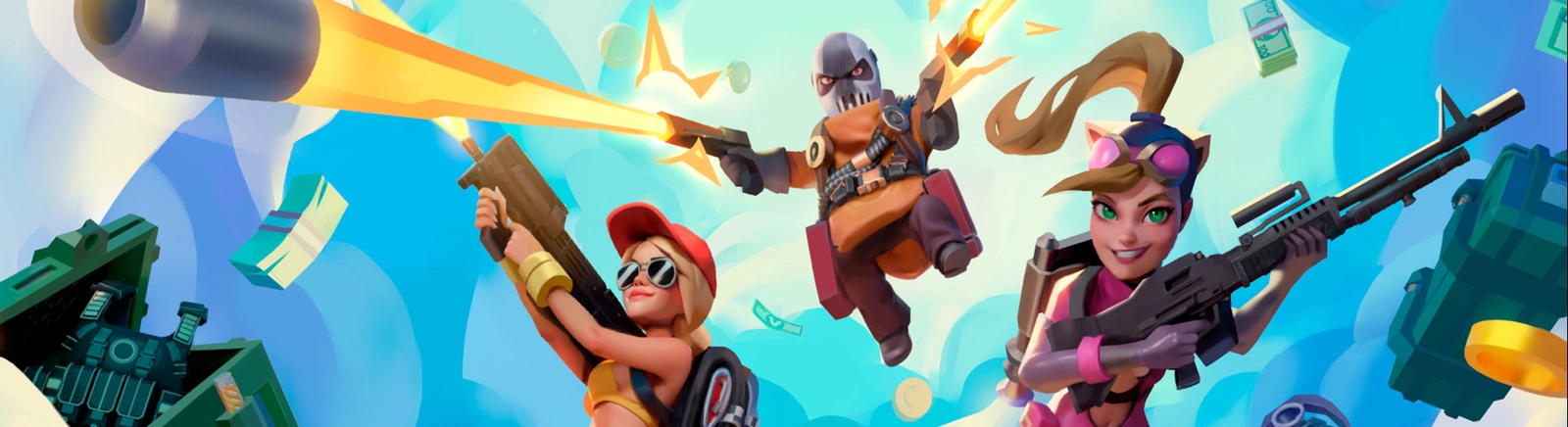 A Arte Bullet Yeeters - total de 2 artes do jogo