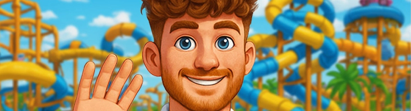 A Arte Waterpark Simulator - total de 1 arte do jogo
