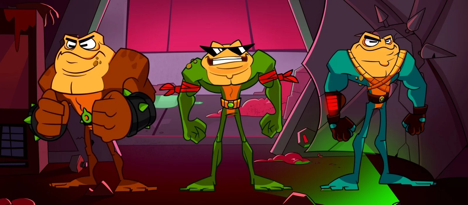 Обзор Battletoads. Драки, жабы и пауэр-метал