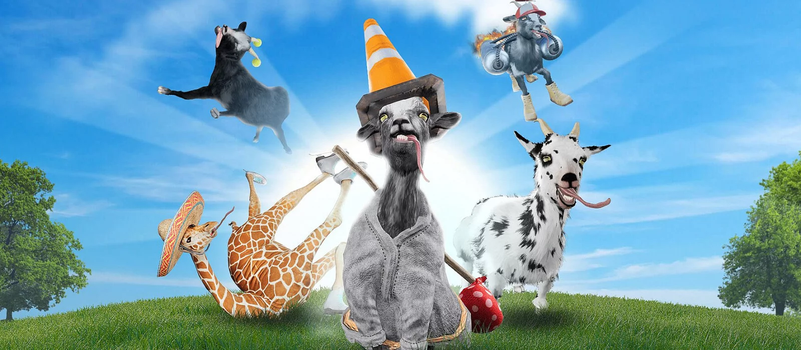 Обзор Goat Simulator 3. Стоит ли отвлекаться на угарный трэш про козла от главной новинки декабря — The Callisto Protocol?