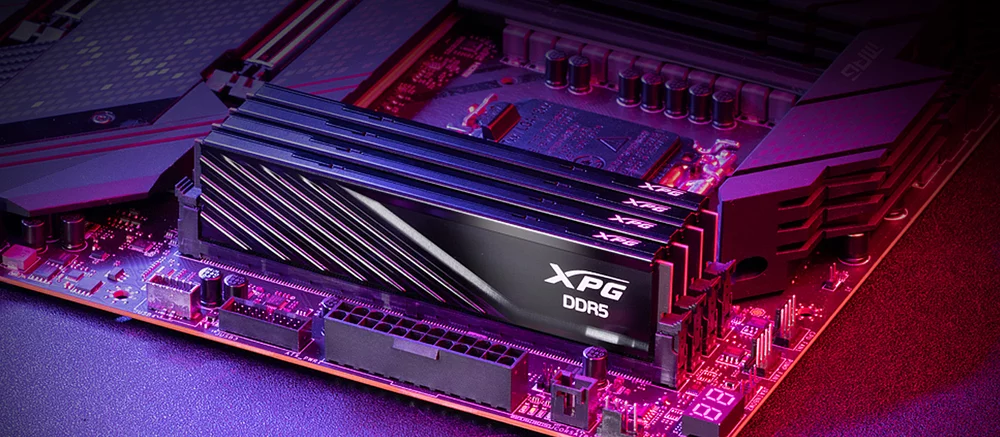 ADATA представила лінійку пам'яті XPG Lancer Neon RGB DDR5