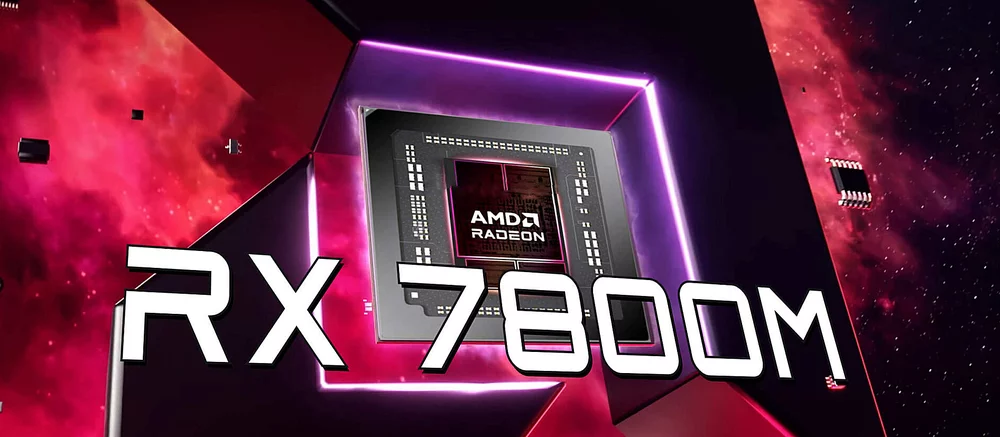 AMD анонсувала Radeon RX 7800M, краще мобільної RTX 4070