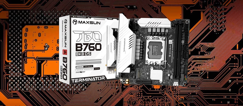 MaxSun представила унікальну материнську плату з перевернутим слотом PCIe