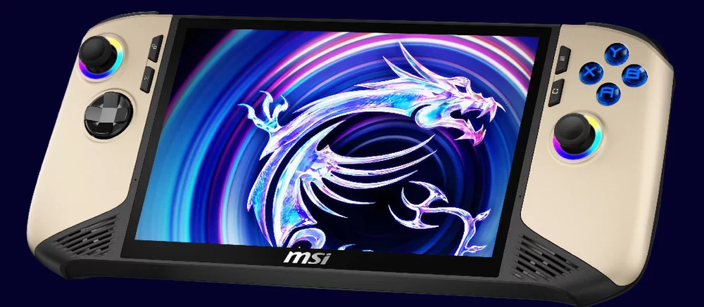 MSI представила покращену портативну консоль Claw 8 AI+ і нову лінійку ноутбуків