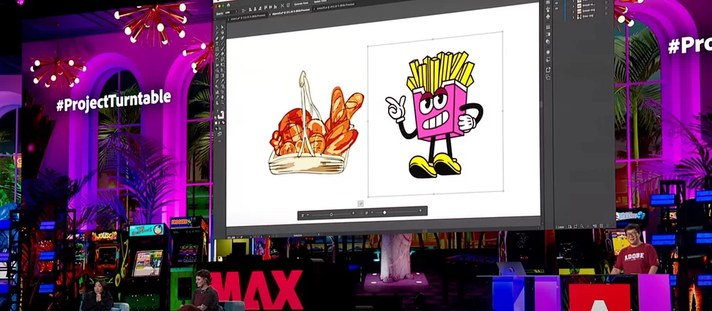 Adobe представила новий інструмент для обертання 2D-графіки