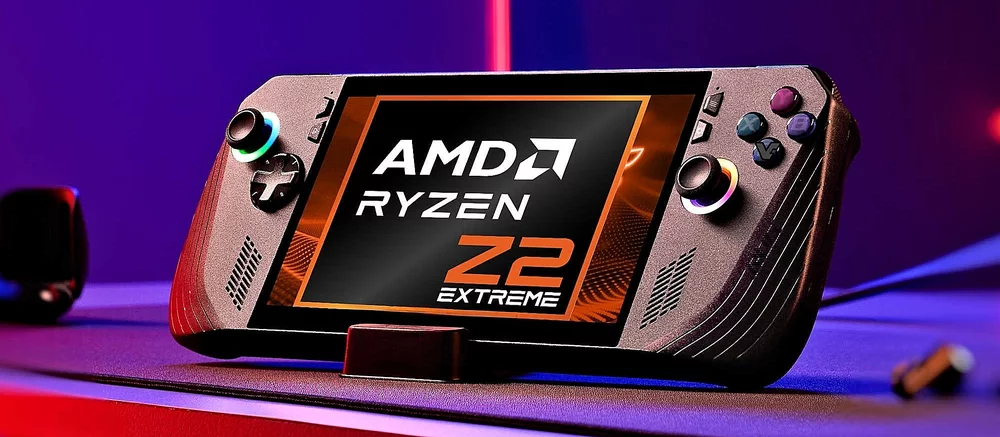AMD планує випуск трьох нових процесорів Ryzen Z2 для портативних ігрових ПК
