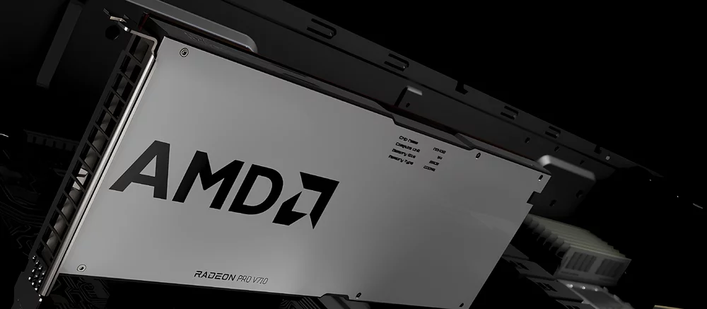 AMD представила професійну відеокарту Radeon PRO V710
