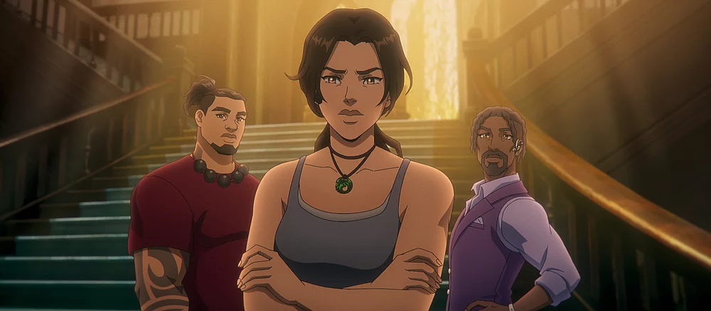 З'явилося нове відео мультсеріалу про Лару Крофт