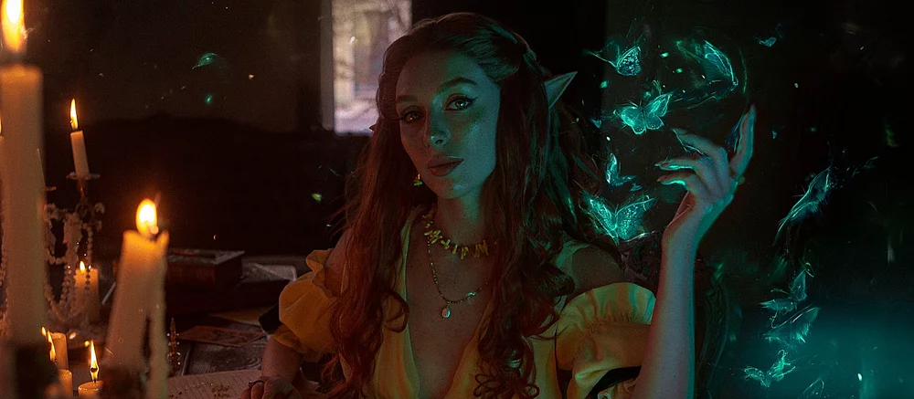 Модель показала косплей в образі непопулярної чарівниці з «Відьмака»