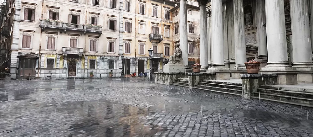 Показано графоністу технодемку з красотами Рима на Unreal Engine 5.4, яку можна завантажити на ПК