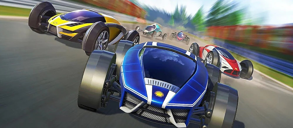 На Android та iOS можна безкоштовно завантажити гонку з футуристичними автомобілями