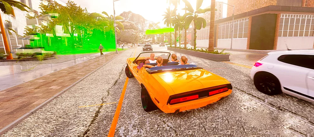 Permainan balap arcade dunia terbuka Taxi Rush sekarang sepenuhnya gratis di Steam