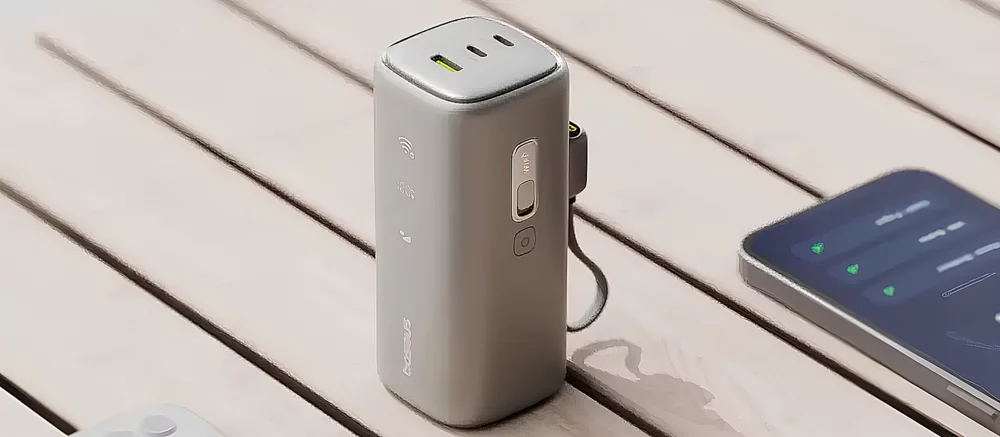 Baseus EnerGeek MiFi combina banco de potência e ponto de acesso Wi-Fi