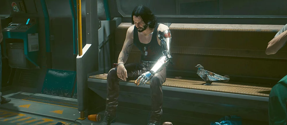 Як мем з сумним Кіану Рівзом з'явився в Cyberpunk 2077: розповідає CD Projekt RED