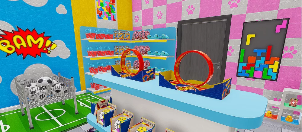 В Steam вийшла гра про управління магазином іграшок, текстури якої зроблені за допомогою ШІ