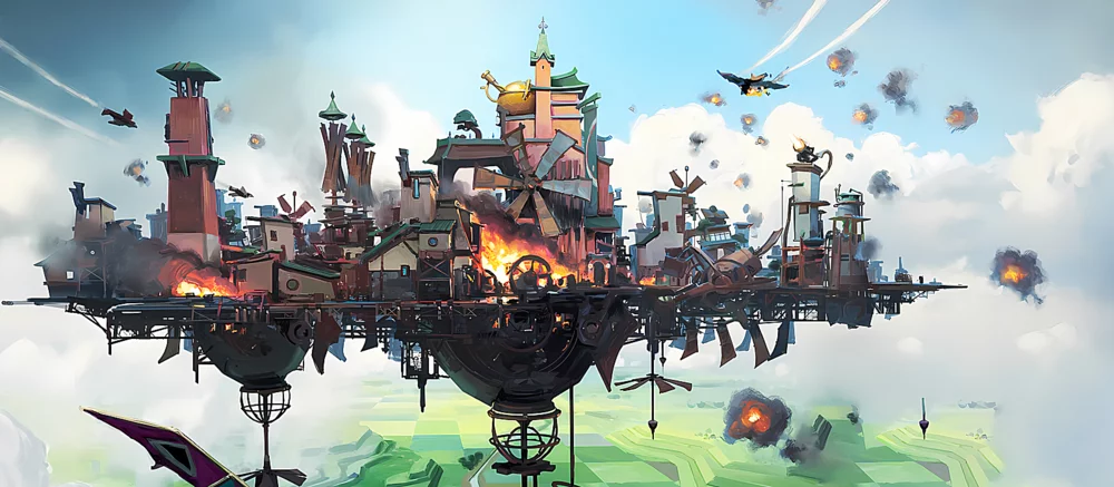 У Steam вийшла нова RPG з відкритим світом, в якій можна будувати власні міста прямо в небі