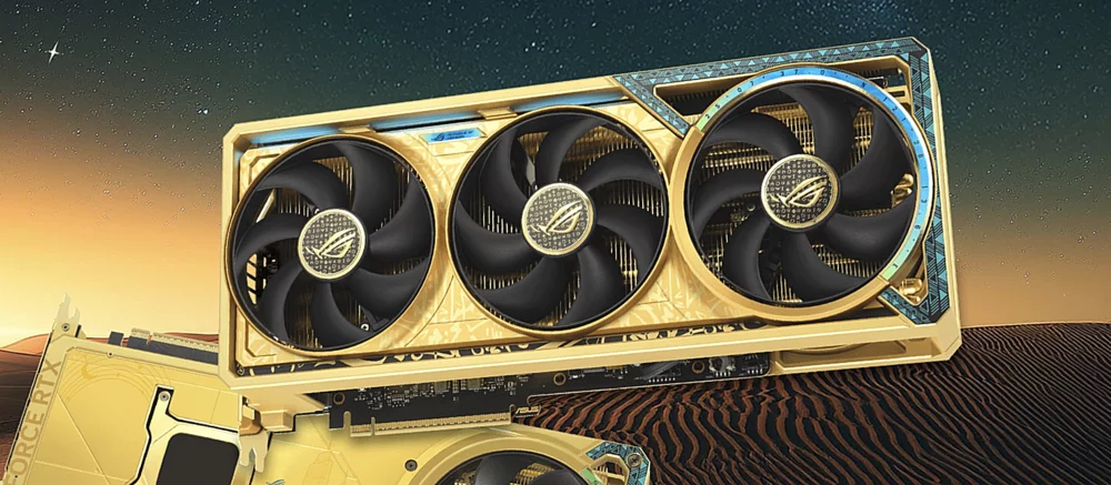 华硕将发布一款金色主题的独家显卡，专为“阿拉伯酋长”设计