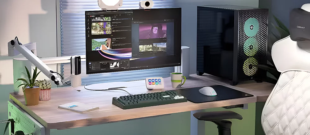 Corsair prezentuje Platform:4 — kompaktowe i funkcjonalne biurko gamingowe