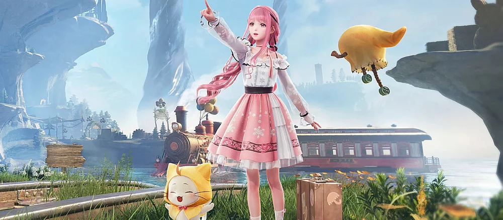 免费游玩的开放世界角色扮演游戏《无限妮基》即将登陆Steam