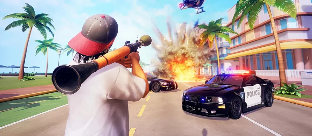 Gangs Fighter: Vice Island, sebuah Permainan Aksi yang Terinspirasi oleh GTA, Mendarat di Google Play