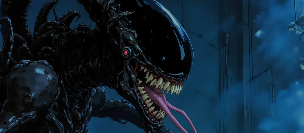 ШІ показав, як би виглядало японське аніме по «Чужому», якби його зняв Хаяо Міядзакі