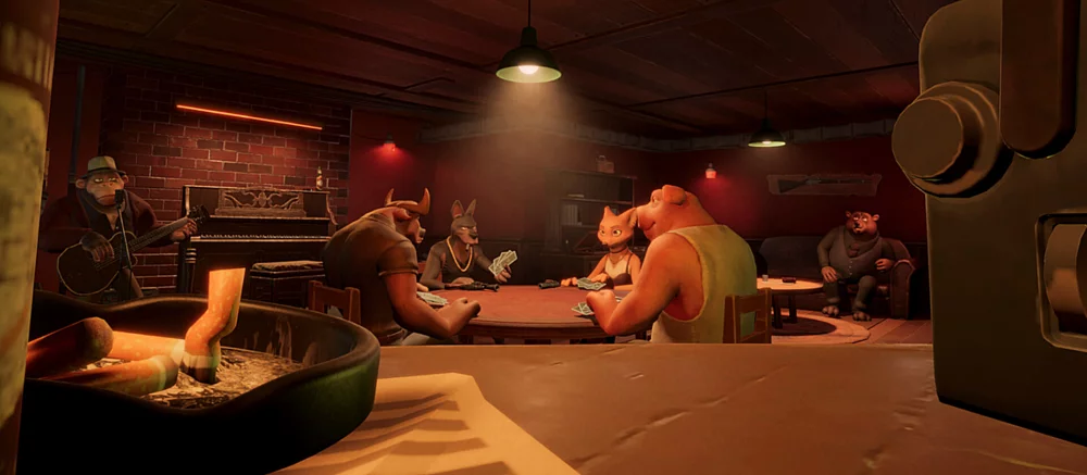 На Android можна безкоштовно завантажити онлайн-екшен Liar's Bar — лауреата The Steam Awards 2024