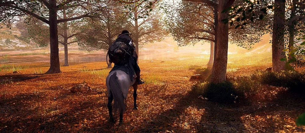 开放世界角色扮演游戏《赤色沙漠》的新游戏画面发布