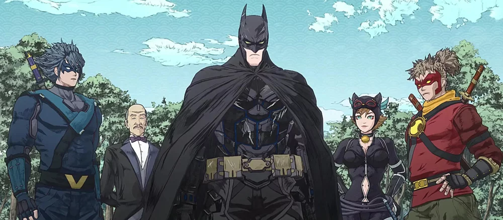 З'явилося нове відео японського аніме про Бетмена-ніндзя